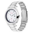 Fastrack Bare Basics Quartz Analog with Date White Dial Stainless Steel Strap Watch for Guys - image number 3