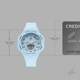 Fastrack StreetStyle Quartz Analog Blue Dial Blue Plastic Strap Watch For Girls - image number 3