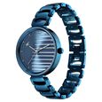 Fastrack Style Up Quartz Analog Blue Dial Metal Strap Watch for Girls - image number 3