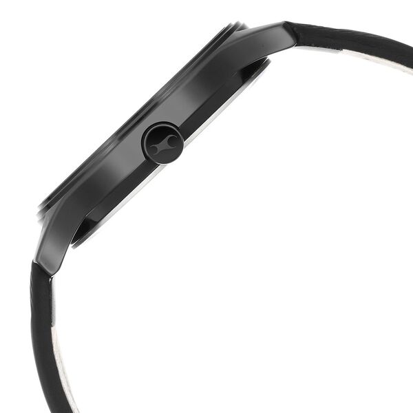 Fastrack Style Up Black Dial Leather Strap Watch for Guys - image number 4