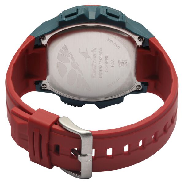 Fastrack Streetwear Digital Dial PU Strap Watch for Guys - image number 6