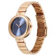 Fastrack Vyb Diva Quartz Analog Purple Dial Metal Strap Watch For Girls - image number 4