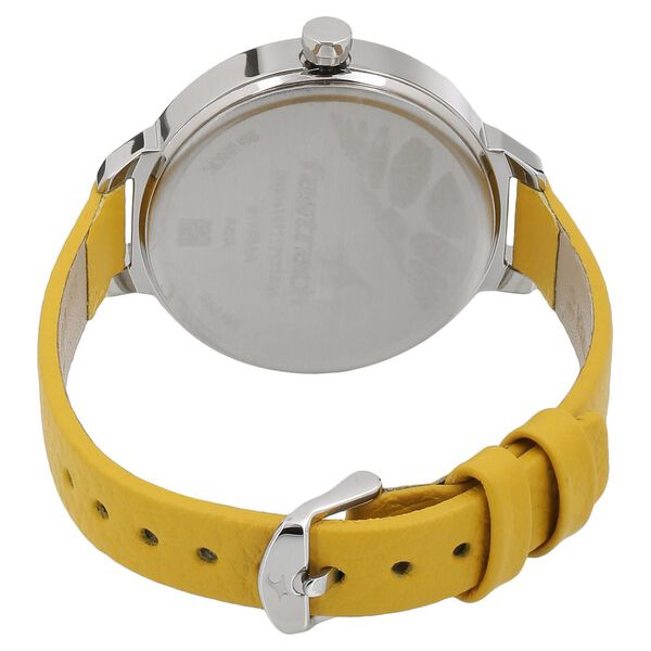 Fastrack Varsity Quartz Analog Blue Dial Leather Strap Watch for Girls - image number 3