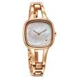 Fastrack Pulse Quartz Analog Mother Of Pearl Dial Rose Gold Metal Strap Watch For Girls - image number 1