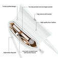 Fastrack Quilted Chic Satchel - image number 8