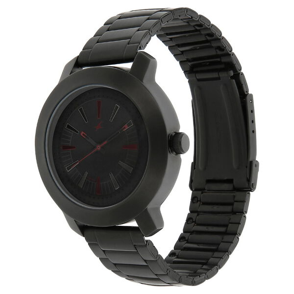 Fastrack Quartz Analog Grey Dial Stainless Steel Strap Watch for Guys - image number 1