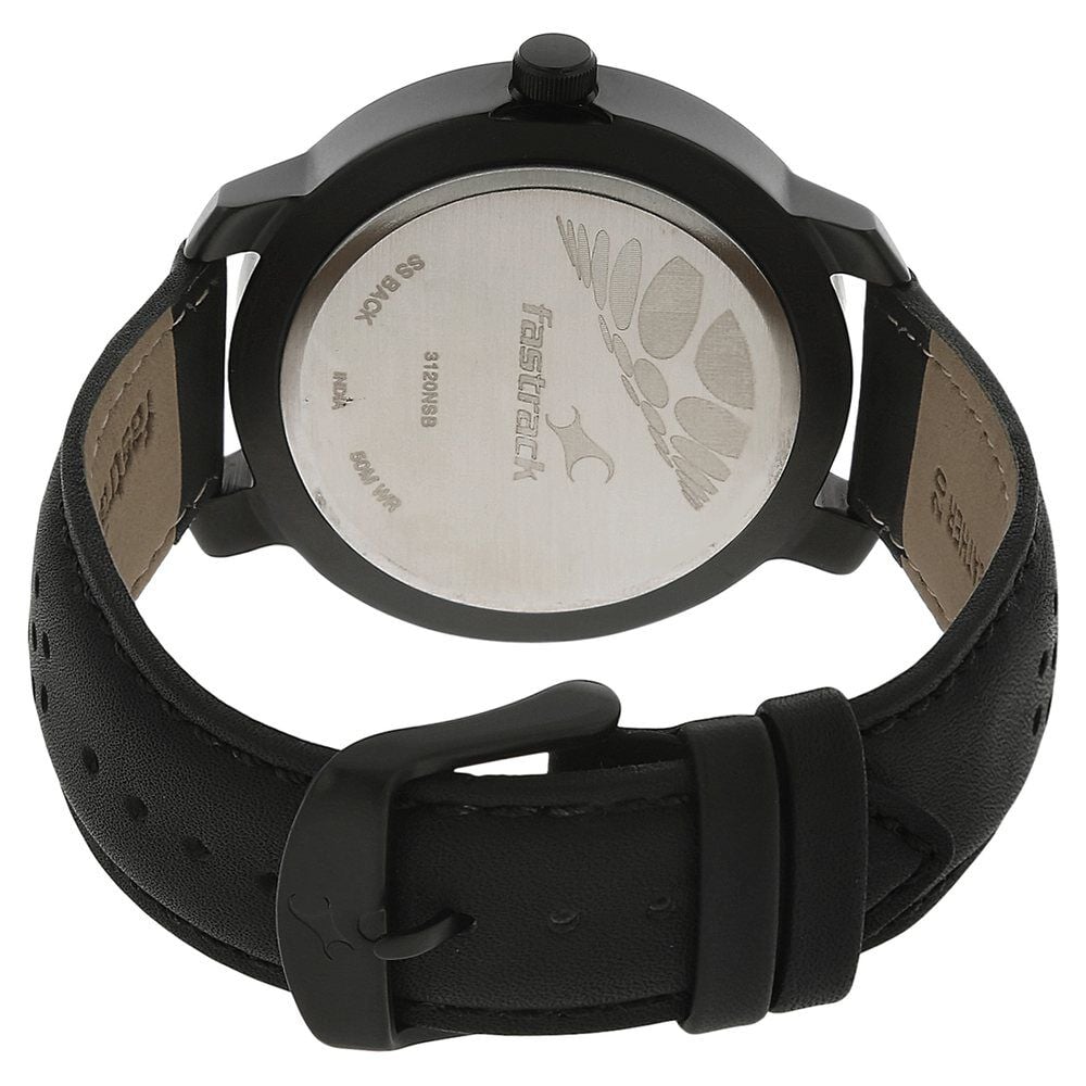 Fastrack black panther watch outlet
