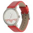 Fastrack Wonder Woman Quartz Analog Silver Dial Leather Strap Watch for Girls - image number 3