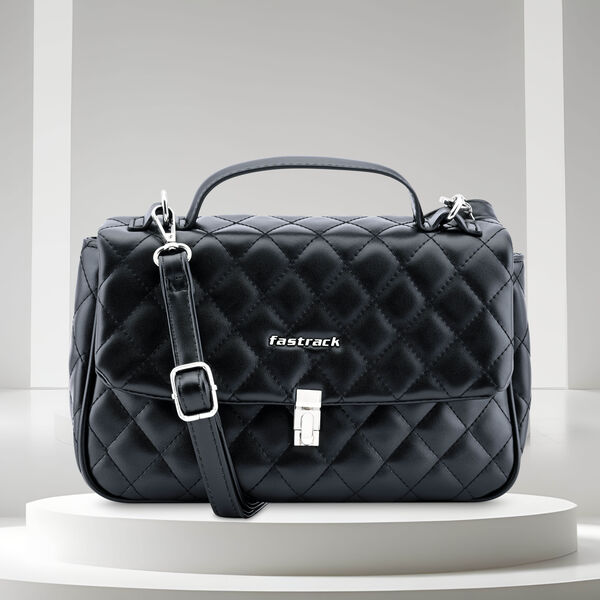 Fastrack Quilted Chic Satchel - image number 0