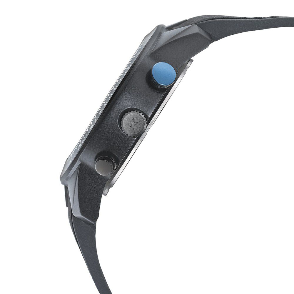 Fastrack All Nighters Quartz Multifunction Black Dial Leather