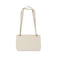 Quiltgrid white shoulder bag - image number 1