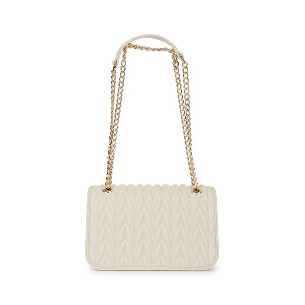 Quiltgrid white shoulder bag - image number 1