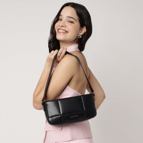 Pillow Quilted Shoulder Bag - image number 1