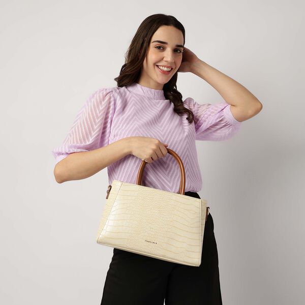 Croco Chic Satchel - image number 1