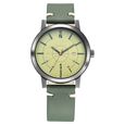 Fastrack Tripster Quartz Analog Green Dial Leather Strap Watch for Guys - image number 1