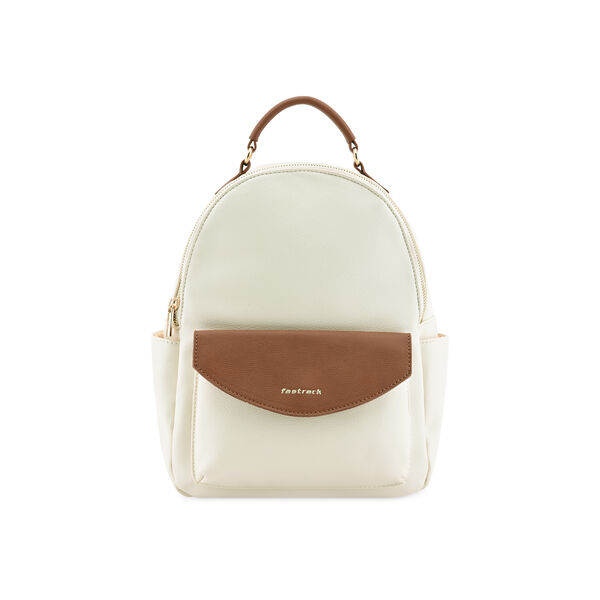 Fastrack Colourblocked Backpack with Adjustable Shoulder Straps - image number 1