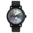 Fastrack Road Trip Quartz Analog Black Dial Stainless Steel Strap Watch for Guys