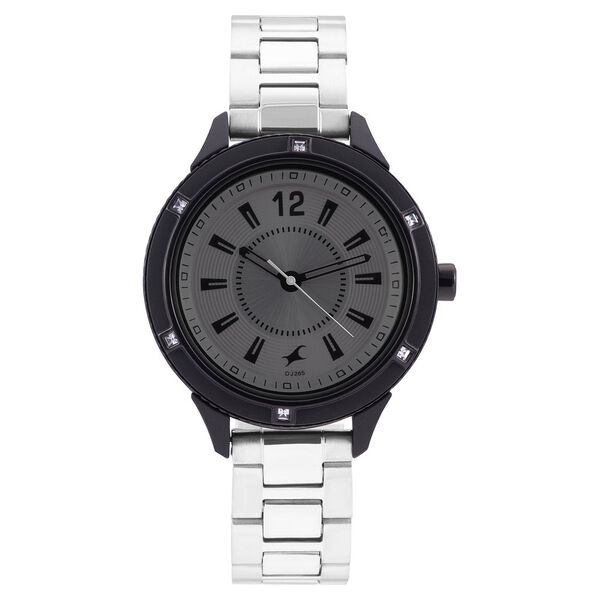 Fastrack Varsity Anthracite Dial Quartz Analog Watch for Girls - image number 1