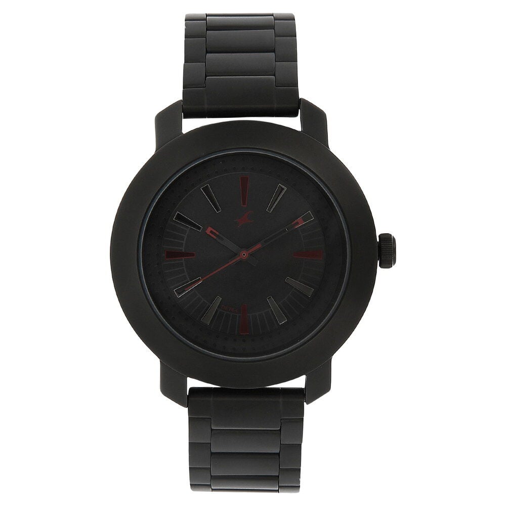 Fastrack black color watch sale