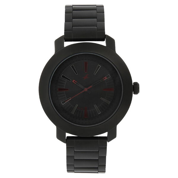 Fastrack Quartz Analog Grey Dial Stainless Steel Strap Watch for Guys - image number 0