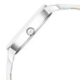 Fastrack Glitch Quartz Analog Silver Dial Leather Strap Watch for Girls - image number 3