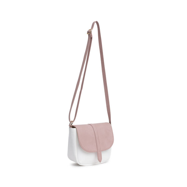 Fastrack Classic Sling Bag for Women | Stylish Crossbody Bag for Girls, Ladies, Women | Spacious, Two-Toned Bag Made of High Quality Faux Leather (Powder Pink) - image number 1