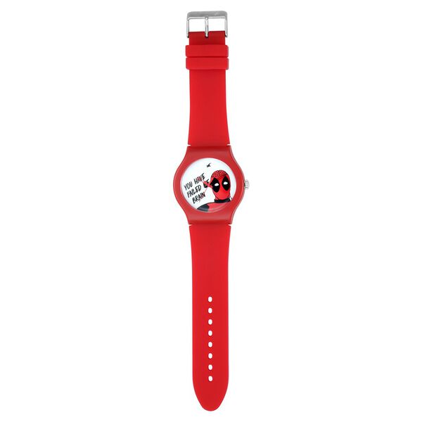 Fastrack Deadpool Quartz Analog Bicolour Dial Silicone Strap Unisex Watch - image number 4