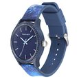 Fastrack Tie & Dye Quartz Analog Blue Dial Silicone Strap Watch for Guys - image number 2