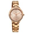 Vyb Eclipse By Fastrack Quartz Analog Rose Gold Dial Rose Gold Stainless Steel Strap Watch For Girls - image number 2