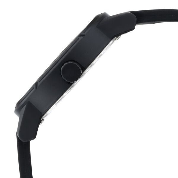Fastrack Tees Quartz Analog Black Dial Silicone Strap Watch for Guys - image number 3