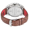 Fastrack Sunburn Quartz Analog Black Dial Leather Strap Watch for Guys - image number 4