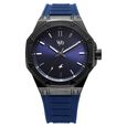 Fastrack Vyb Rebel Quartz Analog Blue Dial Blue Color Silicone Strap Watch For Guys - image number 1