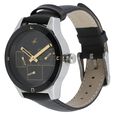 Fastrack Monochrome Quartz Multifunction Black Dial Leather Strap Watch for Girls - image number 1