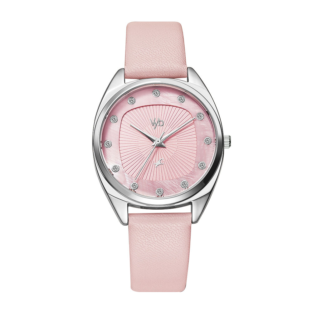 Fastrack pink strap watch best sale