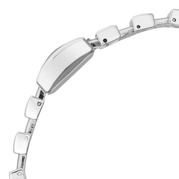 Vyb Siren By Fastrack Quartz Analog Silver Dial Silver Metal Strap Watch For Girls - image number 4