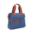 Denim Edge Satchel - image number 2