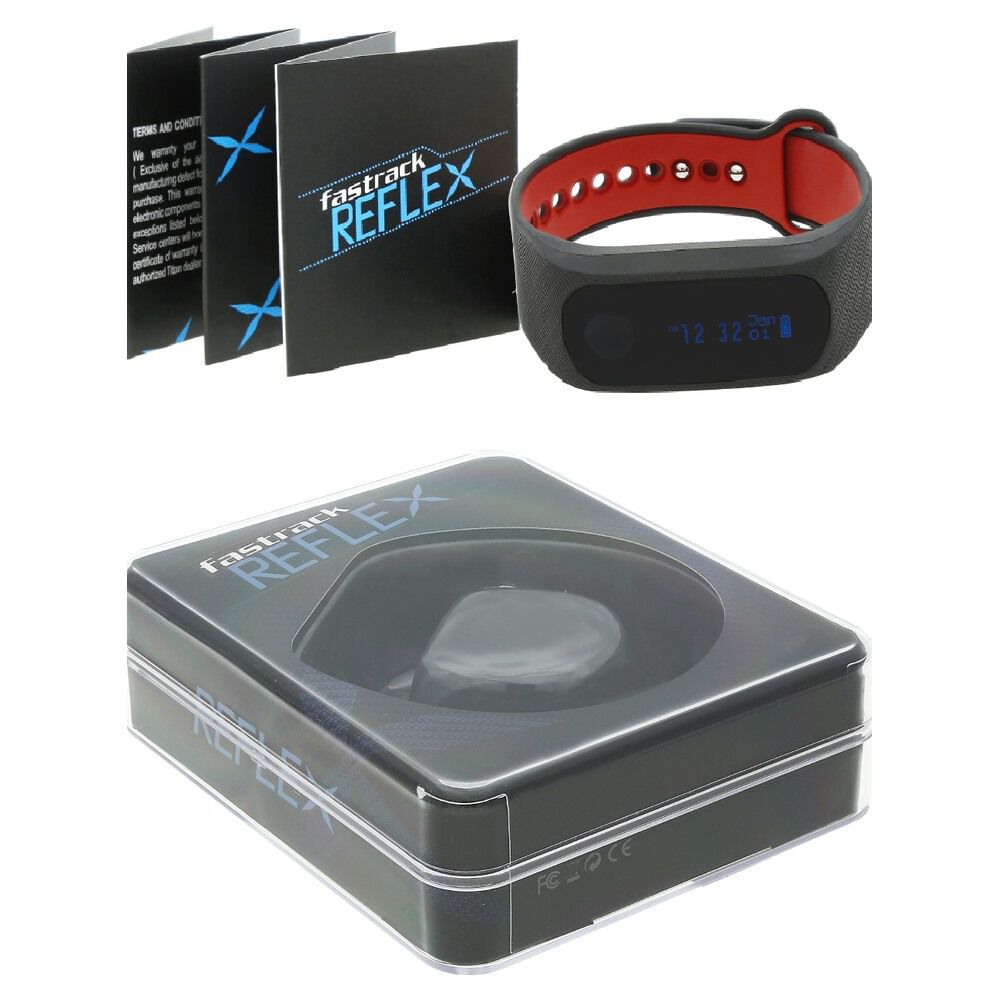 Buy Online Reflex Smart Unisex Fitness Band swd90059pp01 Fastrack