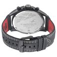 Fastrack Hitlist Quartz Chronograph Grey Dial Leather Strap Watch for Guys - image number 4