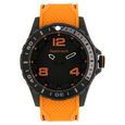 Fastrack Light Weight Quartz Analog Black Dial Silicone Strap Watch for Guys