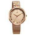 Fastrack Fleek Quartz Analog Pink Dial Stainless Steel Strap Watch for Girls - image number 1