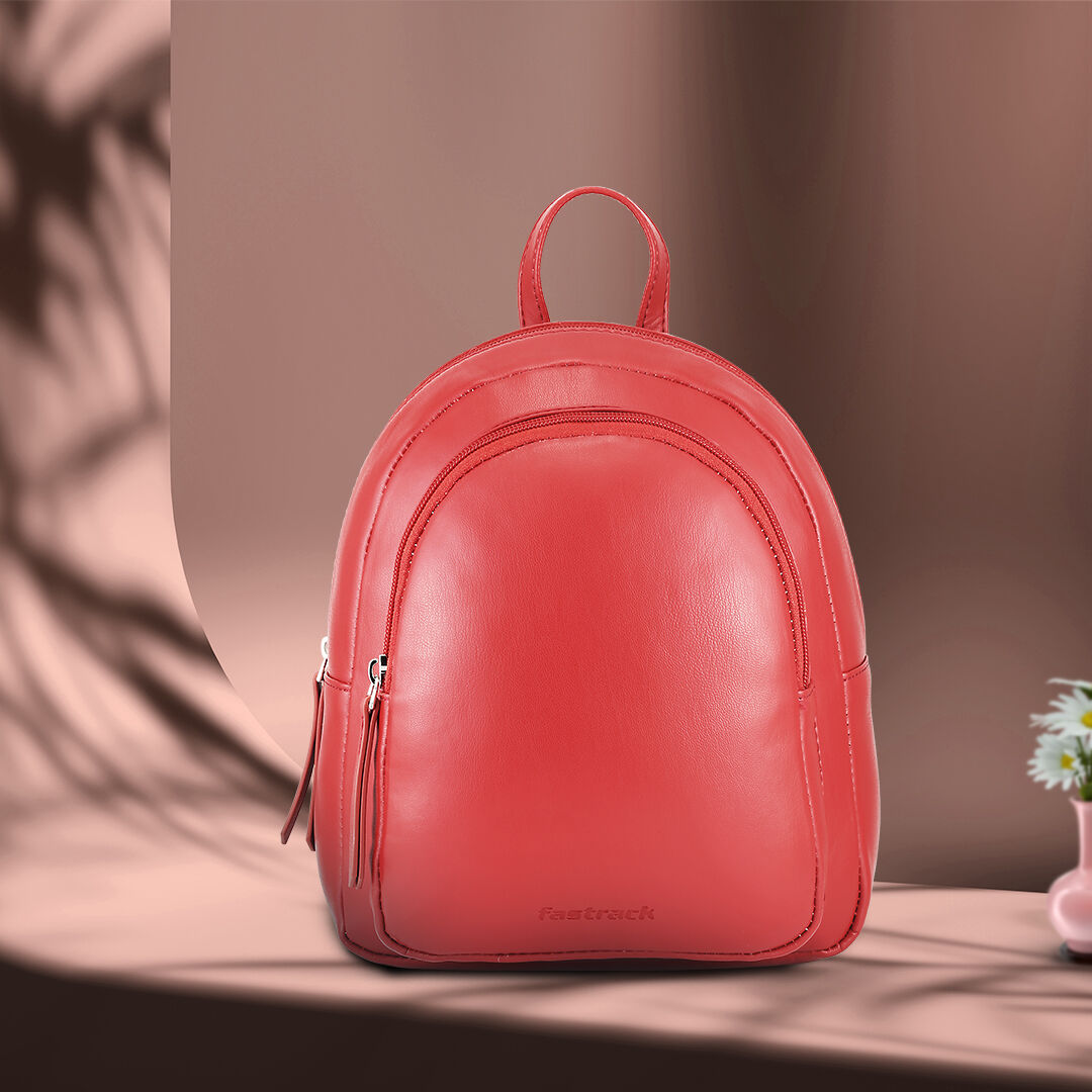 Buy Online Red Mini Backpack f234bpsmp10rd1 Fastrack
