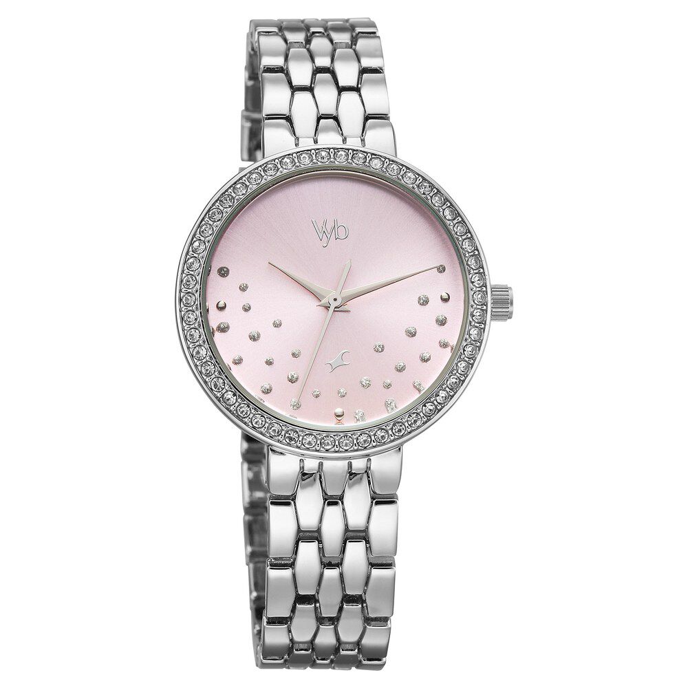 lady　0724 Buy Online Vyb Starlet By Fastrack Quartz Analog Pink Dial
