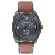 Fastrack All Nighters Quartz Analog Grey Dial Leather Strap Watch for Guys - image number 1