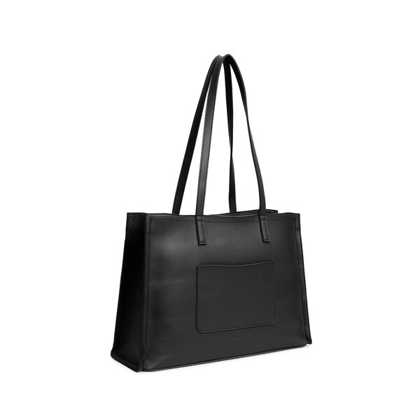 Fastrack Chic Spacious Laptop Tote Bag for Women | Stylish Casual Bag for Ladies, Women, Girls | College, Work Bag Made of High-Quality Faux Leather (Black) - image number 1