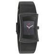 Fastrack Pulse Quartz Analog Black Dial Stainless Steel Strap Watch for Girls - image number 0