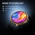 Fastrack Revoltt FR3 Pro Smartwatch with 1.43" AMOLED Display Dynamic 60Hz Refresh HRM SpO2 Sleep Functional Crown - image number 1
