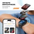 Fastrack MYND - 4.9 cm AMOLED Display, AI Watchface, Offline Voice Commands, AI Chat, BT Calling IP68 Smartwatch - image number 2