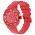 Pop Colours Red Dial Silicone Strap Watch for Girls - image number 3