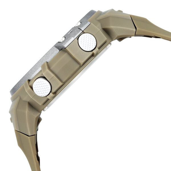 Fastrack Digital Dial Green Silicone Strap Watch For Guys - image number 5