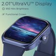 Fastrack Revoltt FS2+ Smartwatch 2.01" UltraVU Display Functional Crown SingleSync Nitro Fast Charging AI Voice Assitant - image number 1